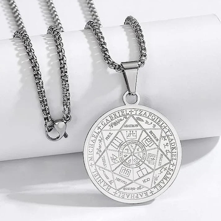 SelloCelestial™ | Collar 7 Arcángeles · Activa tu fe y propósito este 2026