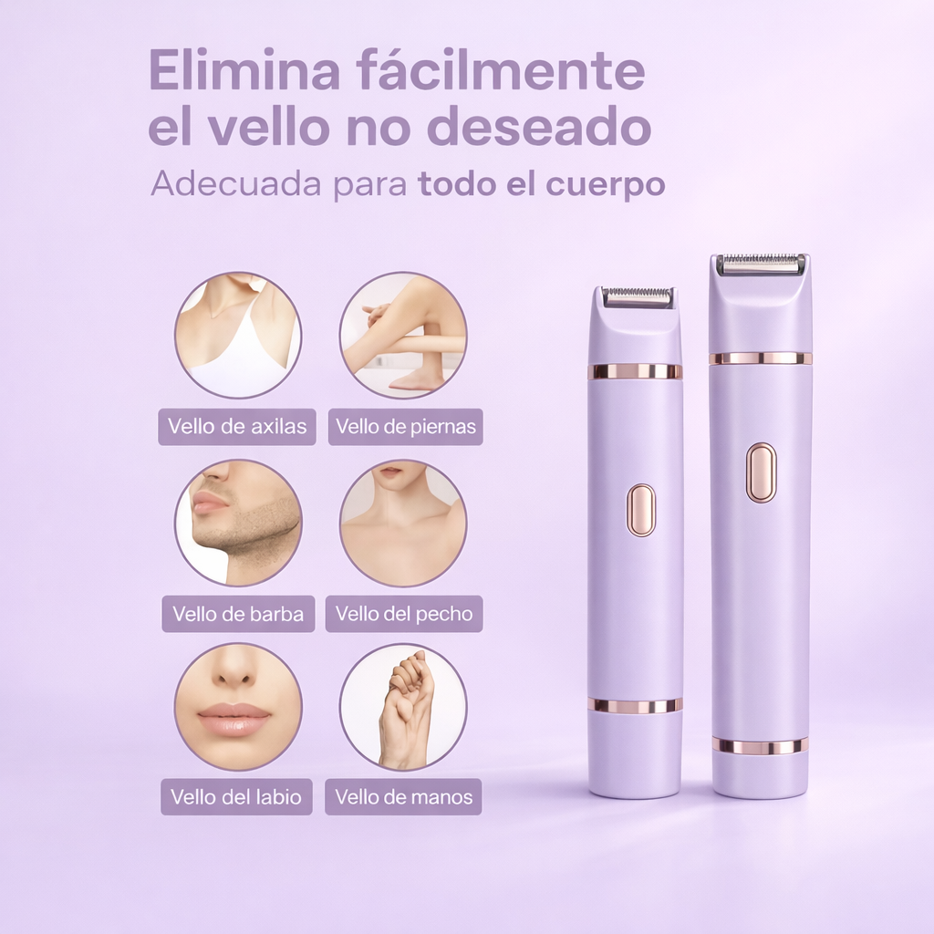 Delika™ Rasuradora Delicada 2 en 1 para Bikini y Cuerpo