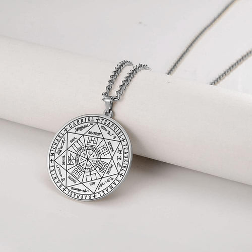 SelloCelestial™ | Collar 7 Arcángeles · Activa tu fe y propósito este 2026